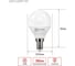 Светодиодная лампа IN HOME LED-ШАР-VC 4Вт 230В Е14 4000К 360Лм 4690612030531 4