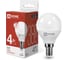 Светодиодная лампа IN HOME LED-ШАР-VC 4Вт 230В Е14 4000К 360Лм 4690612030531 5