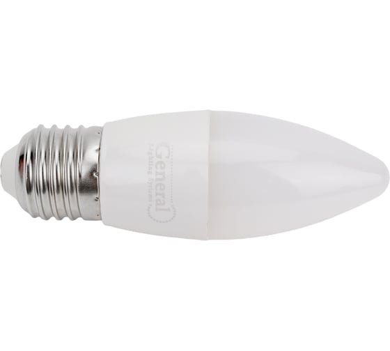 Светодиодная лампа General Lighting Systems Свеча CF-8W-E27-2700K 638500 1