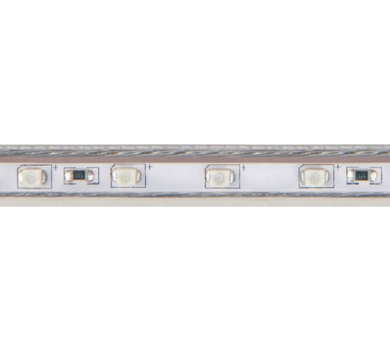 Светодиодная лента Uniel ULS-2835-60LED/m-10mm-IP67-220V-8W/m-50M-BLUE 50м. UL-00000859