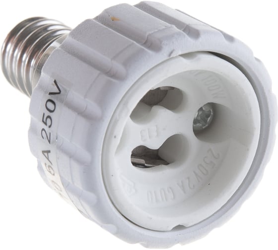 Переходник Uniel LH14-GU10L с цоколя Е14 на GU10 - PBT 06470