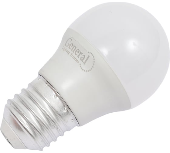 Светодиодная лампа General Lighting Systems Шарик G45F-7W-E27-639900