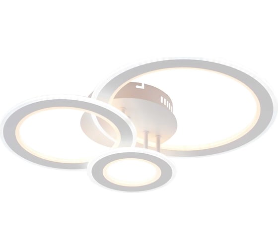 Светильник потолочный светодиодный Rivoli Mirela 6142101 LED 81 Вт 3000 6000 К c пультом Б0062230