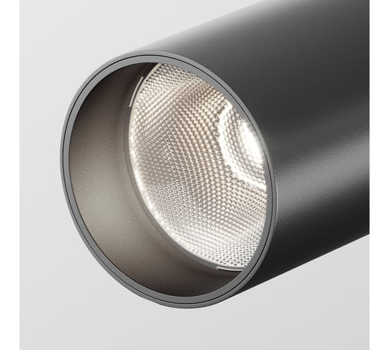 Потолочный светильник MAYTONI focus led 12w, алюминий, черный C055CL-L12B4K-W-B