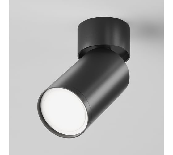 Потолочный светильник MAYTONI focus s 10w, алюминий, черный C050CL-U-1B