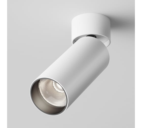 Потолочный светильник MAYTONI focus led 12w, алюминий, белый C055CL-L12W4K-W-W