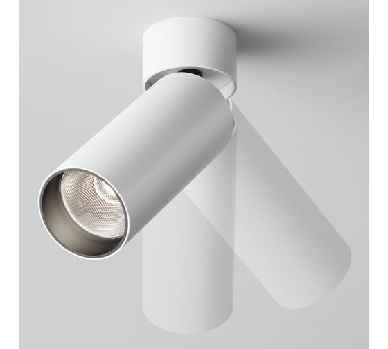 Потолочный светильник MAYTONI focus led 12w, алюминий, белый C055CL-L12W4K-W-W