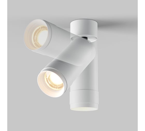 Потолочный светильник MAYTONI focus zoom 12w, алюминий, белый C055CL-L12W3K-Z-W