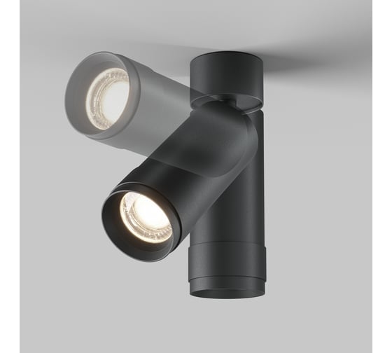 Потолочный светильник MAYTONI focus zoom 12w, алюминий, черный C055CL-L12W4K-Z-B
