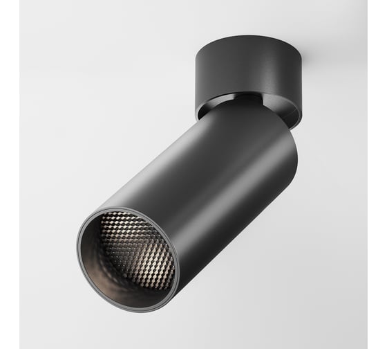 Потолочный светильник MAYTONI focus led 12w, алюминий, черный C055CL-L12B4K-W-D-B