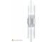 Настенный светильник Crystal lux ATENTO AP2 CHROME/TRANSPARENTE 2