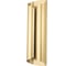 Настенный светильник Crystal lux SELENE AP20 LED BRASS 1