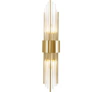 Настенный светильник Crystal lux ATENTO AP2 BRASS/TRANSPARENTE
