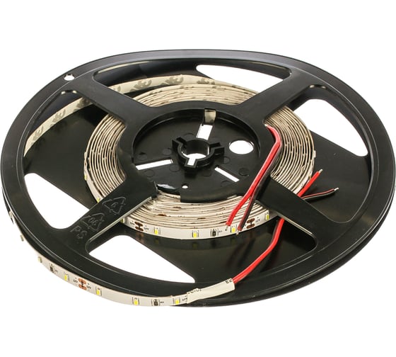 Гибкая лента Uniel ULS-3014-60LED/m-6mm-IP20-DC12V-6W/m-5M-DW на самоклеящейся основе 11051