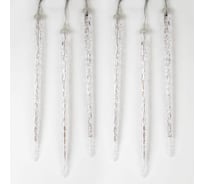 Светодиодный фигурный занавес Uniel ULD-E3005-300/DTK WHITE IP44 ICICLE «Сосульки» 11124
