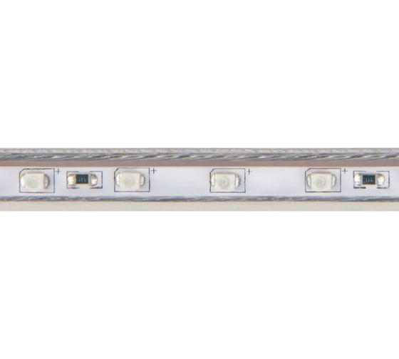 Светодиодная лента Uniel ULS-2835-60LED/m-10mm-IP67-220V-8W/m-50M-YELLOW 50 м. UL-00000862