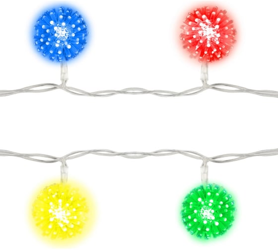 Светодиодная гирлянда Uniel ULD-S0280-020/DTA RGB, IP20, BALLS, «Шарики» 7921 1