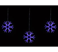 Светодиодный фигурный занавес Uniel ULD-E1503-036/DTA BLUE IP20 SNOWFLAKES-1 UL-00001406