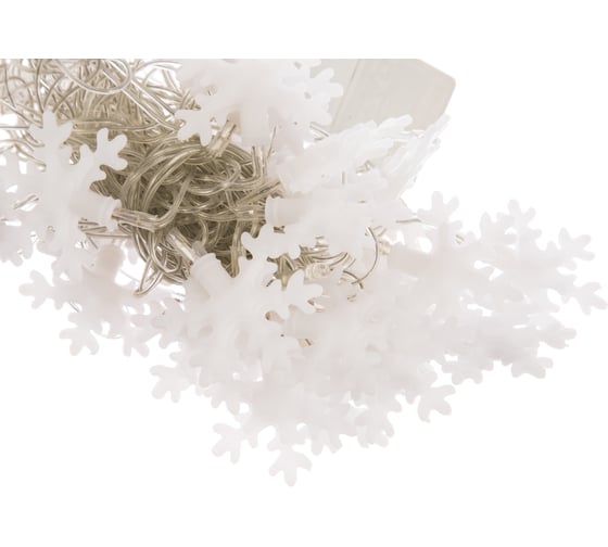 Светодиодная гирлянда с контроллером Uniel ULD-S0700-050/DTA WHITE, IP20, SNOWFLAKES-2 Снежинки-2 7935