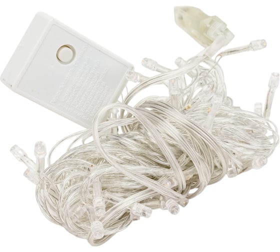 Светодиодная гирлянда с контроллером Uniel ULD-S0500-050/DTA WARM WHITE, IP20, 5м UL-00005256