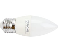 Светодиодная лампа IN HOME LED-СВЕЧА-VC 6Вт 230В Е27 6500К 540Лм 4690612030357
