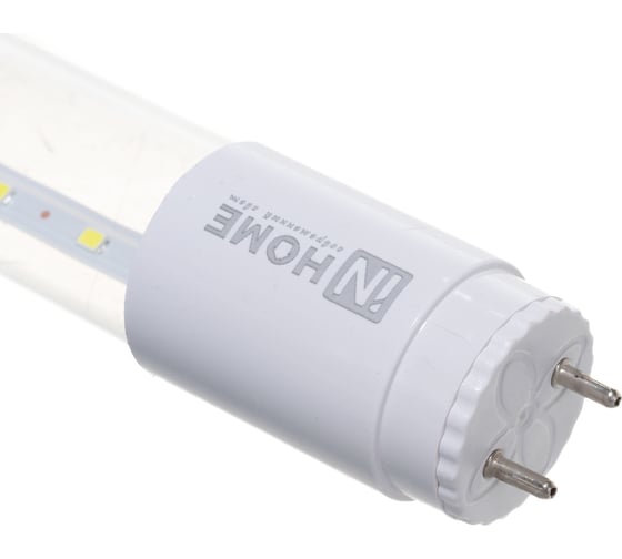 Светодиодная прозрачная поворотная лампа IN HOME LED-T8R-П-PRO 10Вт 230В G13R 6500К 800Лм 600мм 4690612030944