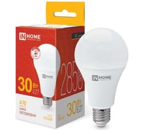 Светодиодная лампа IN HOME LED-A70-VC 30Вт 230В Е27 3000К 2850Лм 4690612024127