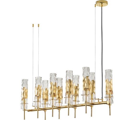 Подвесная люстра Crystal lux PRIMAVERA SP10 GOLD