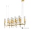 Подвесная люстра Crystal lux PRIMAVERA SP10 GOLD 1