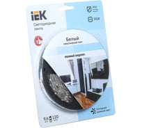 Лента IEK led 5м блистер lsr-3528w120-9.6-ip20-12v-eco LSR1-2-120-20-1-05