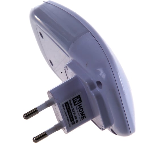 Светодиодный ночник с датчиком освещения IN HOME NLE 05-MW-DS белый, 230В 4690612028897