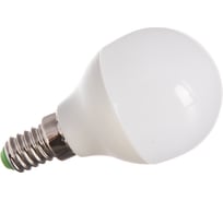 Светодиодная лампа IN HOME LED-ШАР-VC 6Вт, 230В, Е14, 6500К, 540Лм 4690612030630