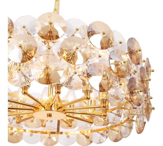 Подвесная люстра Crystal lux CRYSTAL SP12 GOLD