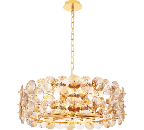 Подвесная люстра Crystal lux CRYSTAL SP12 GOLD