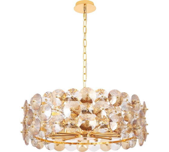 Подвесная люстра Crystal lux CRYSTAL SP12 GOLD