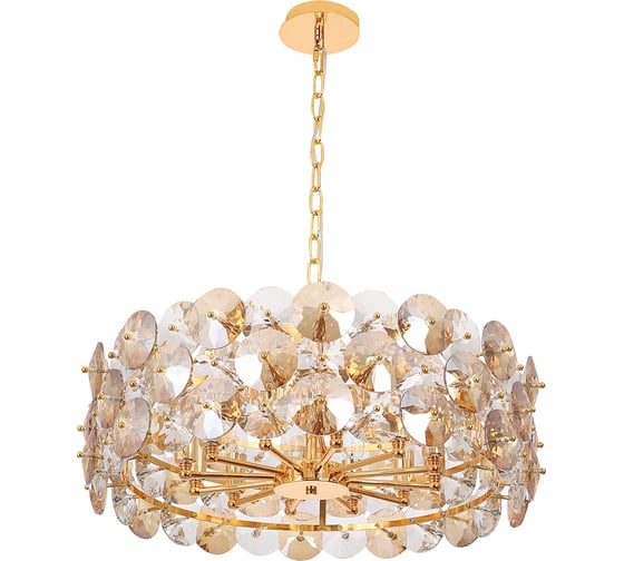 Подвесная люстра Crystal lux CRYSTAL SP12 GOLD