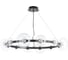 Подвесная люстра Crystal lux BOSQUE SP12 BLACK/TRANSPARENT 3