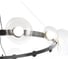 Подвесная люстра Crystal lux BOSQUE SP12 BLACK/TRANSPARENT 6