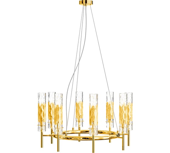Подвесная люстра Crystal lux PRIMAVERA SP8 GOLD