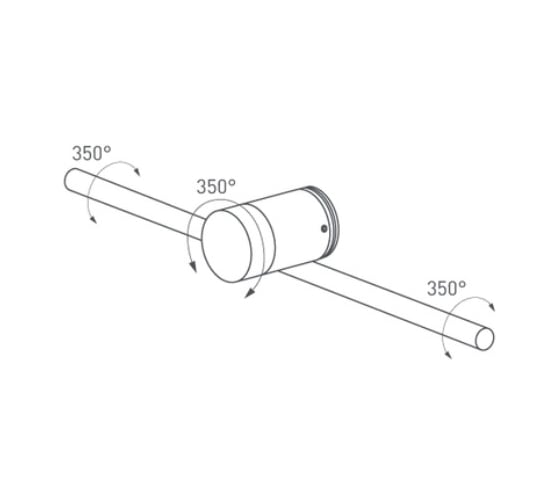 Светильник Arlight SP-PICASO-M-TURN-L700-12W Day4000 1шт 037346(1)