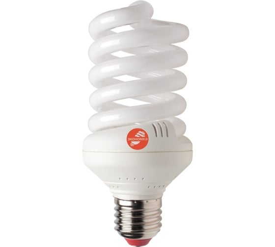 Лампа Экономка КЛЛ SPC 30W-Е27 2700К трубка Т3 2250лм LKsmSPC30wE2727eco