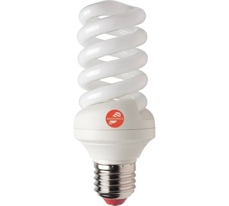 Лампа Экономка КЛЛ SPC 25W-Е27 4000К трубка Т3 1875лм LKsmSPC25wE2742eco