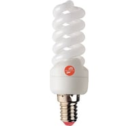 Лампа Экономка КЛЛ SPC 11w Е14 2700К трубка Т2 570лм LKsmT2SPC11wE1427eco