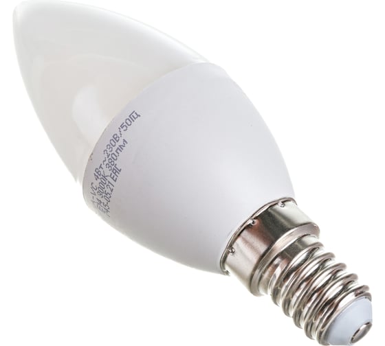 Светодиодная лампа IN HOME LED-СВЕЧА-VC 4Вт 230В Е14 3000К 360Лм 4690612030173