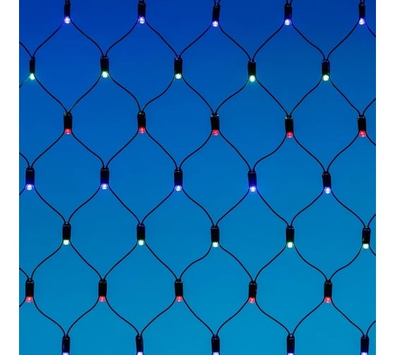 Светодиодная гирлянда Ardecoled ARD-NETLIGHT-CLASSIC-2500x2500-BLACK-432LED RGB 1шт 024693
