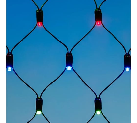 Светодиодная гирлянда Ardecoled ARD-NETLIGHT-CLASSIC-2000x1500-BLACK-288LED RGB 1шт 024690 1