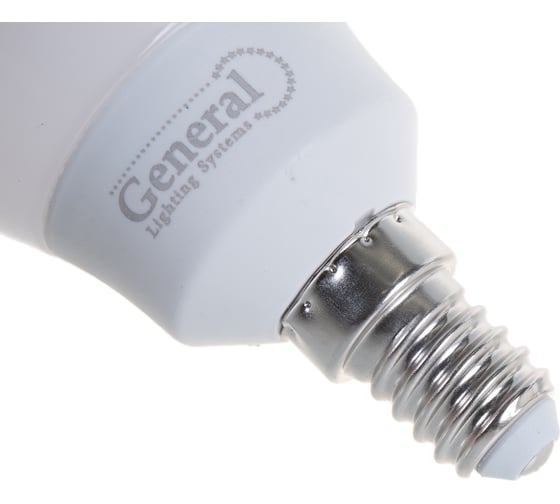 Светодиодная лампа General Lighting Systems Шарик G45F-8W-E14-641000