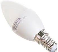 Светодиодная лампа IN HOME LED-СВЕЧА-VC 4Вт, 230В, Е14, 6500К, 360Лм 4690612030135
