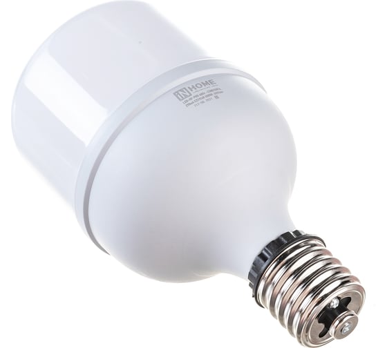 Светодиодная лампа IN HOME LED-HP-PRO 40Вт 230В Е27 с адаптером E40 6500К 3600Лм 4690612031101