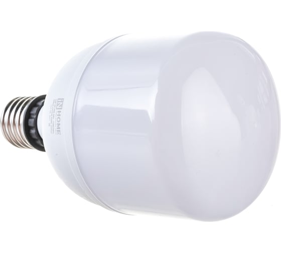 Светодиодная лампа IN HOME LED-HP-PRO 40Вт 230В Е27 с адаптером E40 6500К 3600Лм 4690612031101